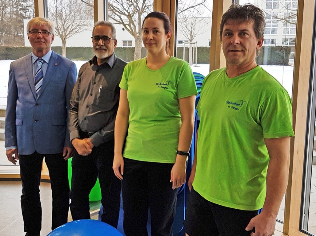 Wechsel Medizin Horst Scholz und Ramona Bergner Wellness Sybillenbad Konnersreuth