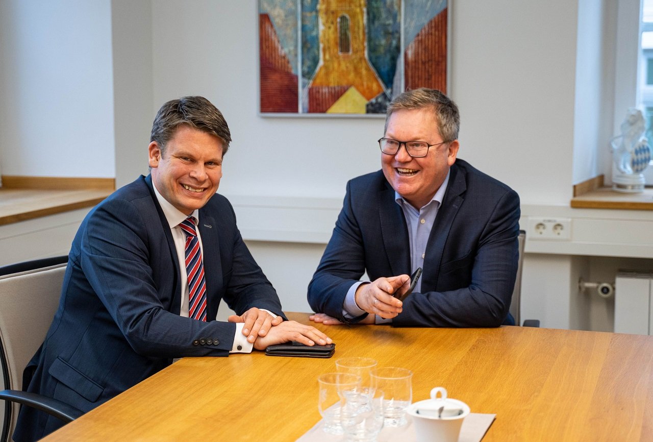 Weiden-Amberg_CSU_Austausch_Benjamin Zeitler und Michael Cerny