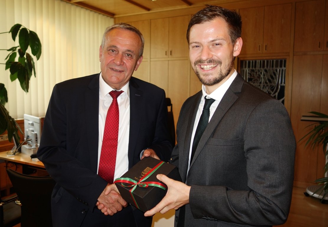 Weiden Oberbürgermeister Kurt Seggewiß, Notar Markus Pflieger