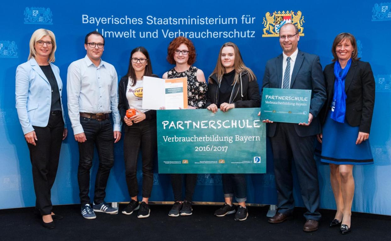 Weiden Prämiere Sophie-Scholl-Realschule Bayerisches Staatsministerium