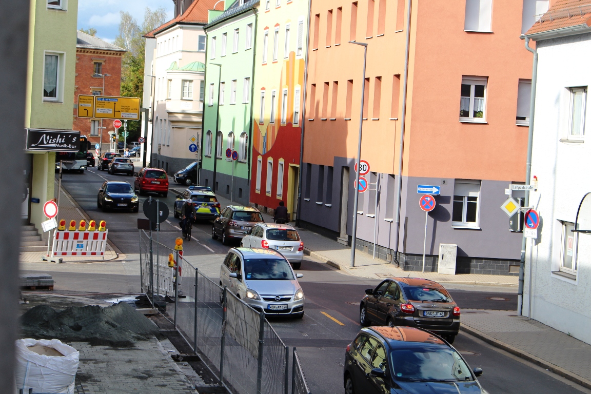 Sedanstraße gesperrt