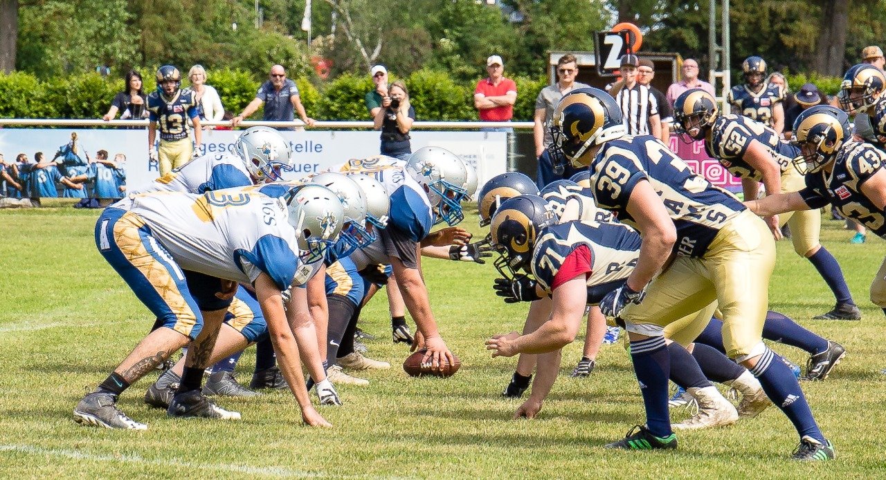 Weiden Vikings Football Heimnspiel Sieg gegen Nürnberg Rams Bild Weiden Vikings3
