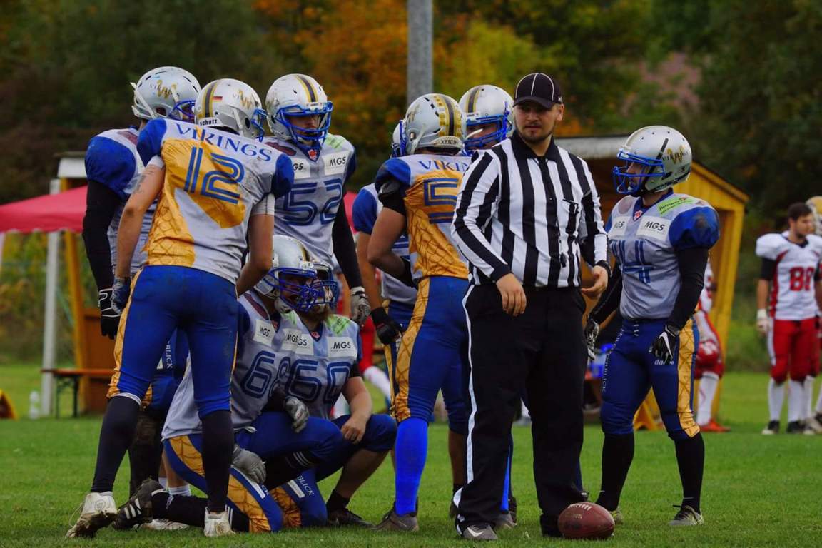 Weiden Vikings Football Sport Bild Wilfried Kamm