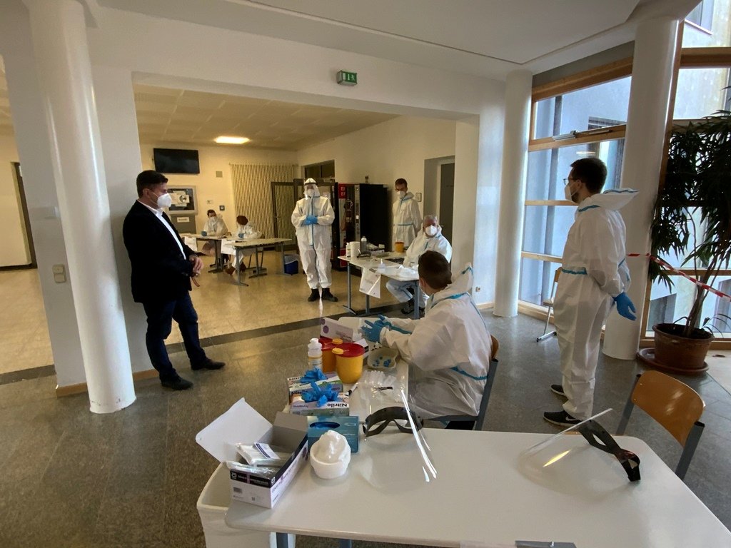 OB Meyer dankt für Weihnachtstestaktion