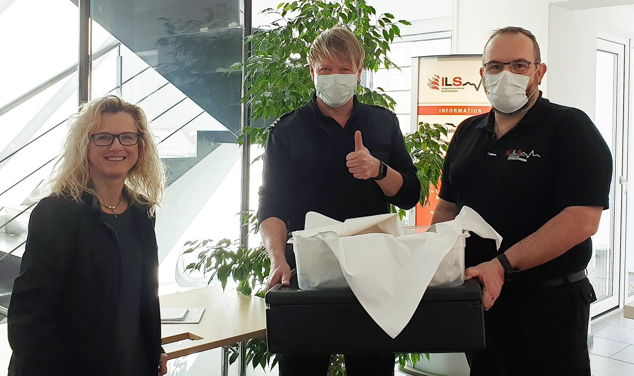 Weißes_Rössl Petra Schaller Floß Integrierte Leitstelle Nordoberpfalz ILS Leitstellenleiter Jürgen Meyer Schichtleiter Jürgen Göppl Bild Stephan Landgraf