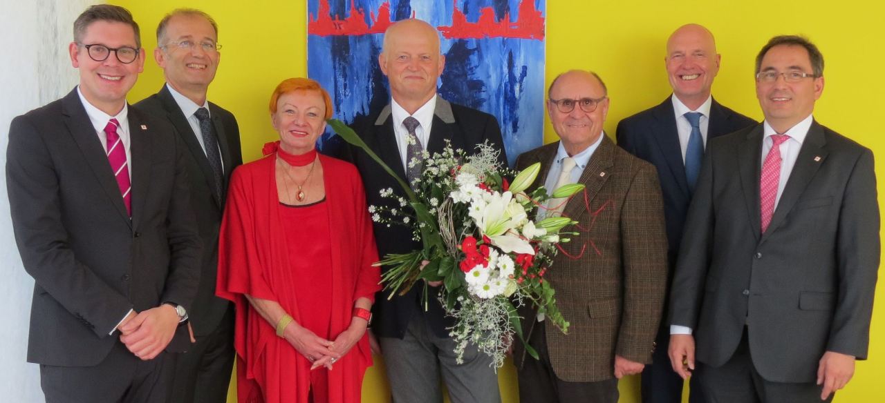 Winfried Praller Ruhestand Rainer Markgraf Stifung Bayreuth Hochbau Weiden Geschäftsstelle Weiden