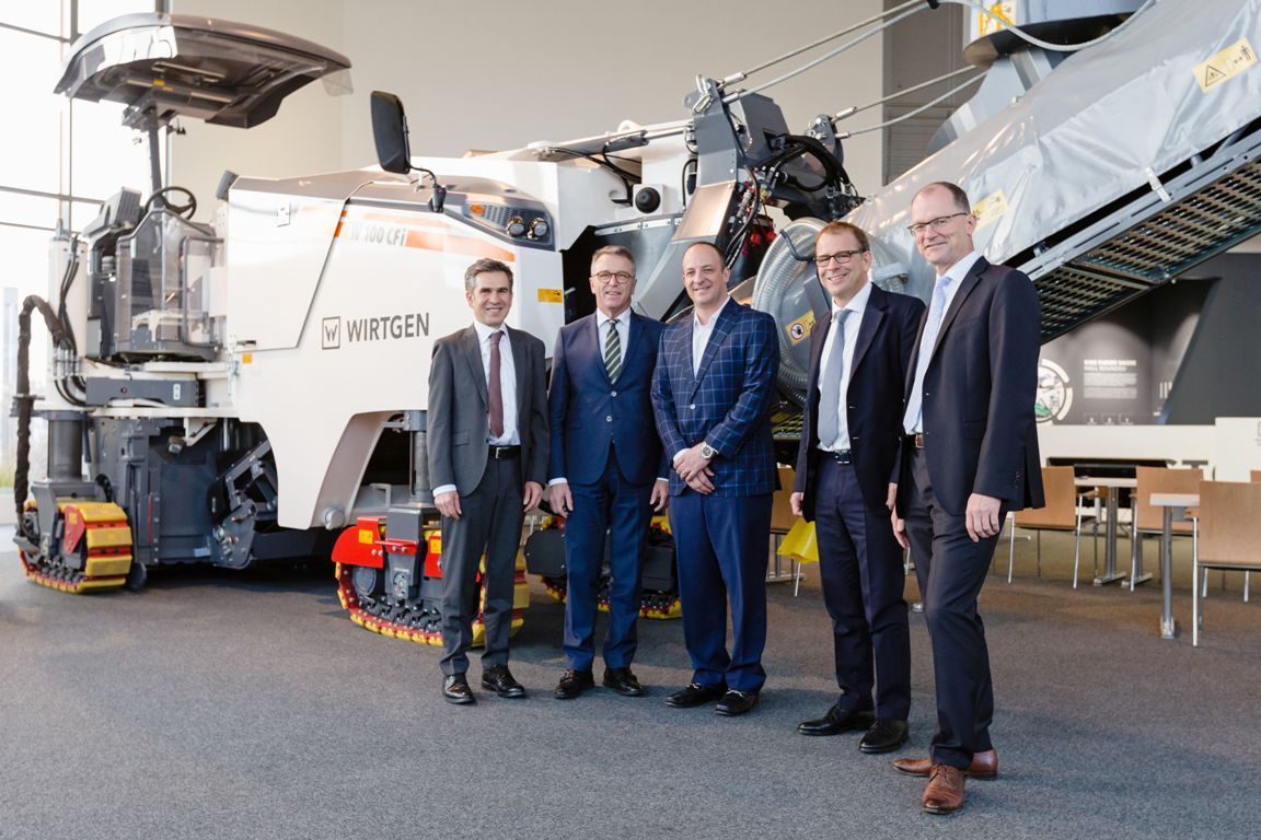 Hamm AG Tirschenreuth Wirtgen-Showroom Stadt Tirschenreuth