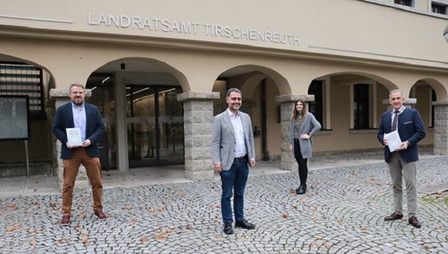 Wirtschaft Landratsamt Tirschenreuth Dr.Volker Höcht Leonard Zintl Isabel Sommerer Roland Grillmeier
