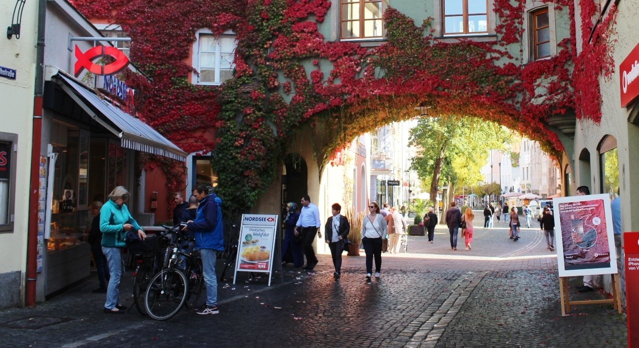 Wörthstraße Weiden Nordsee Fußgängerzone