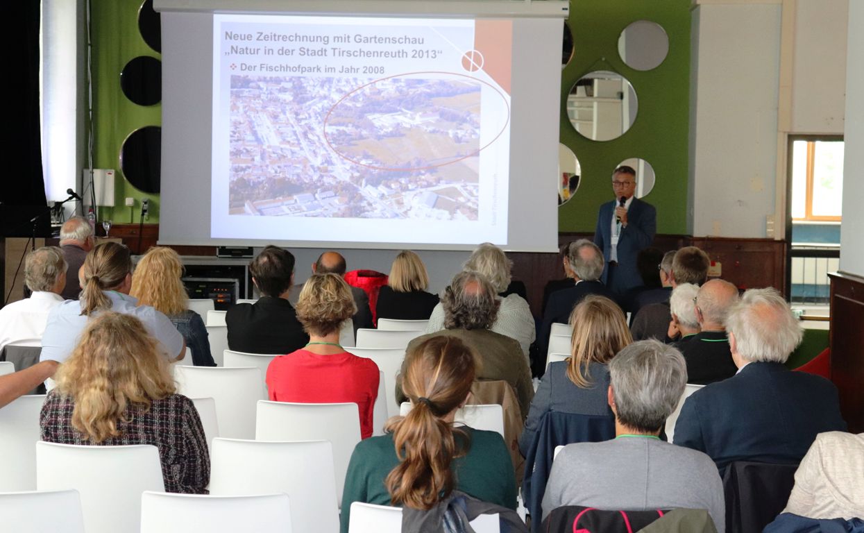 Würzburg Bürgermeister Franz Stahl gefragt Gartenlandeschau Tirschenreuth