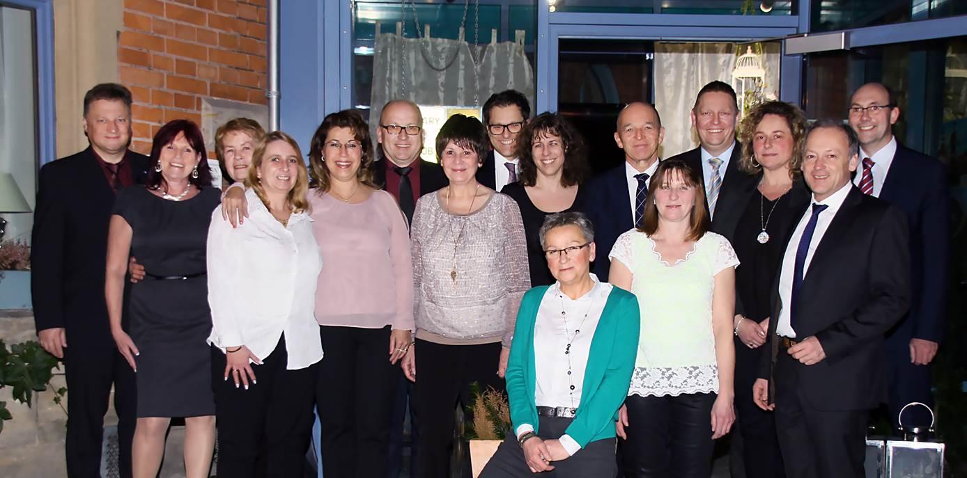 ZF Jubilare 25 Jahre Ehrung