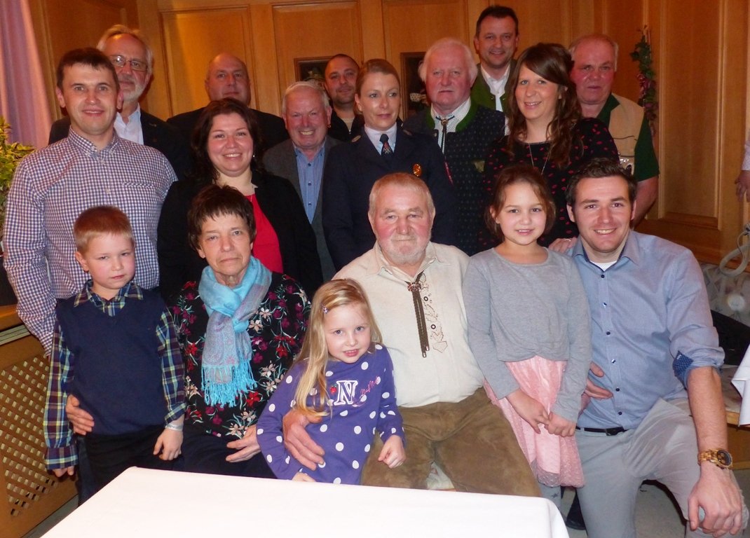 Zahner Sepp, Josef Ludwig Leuchtenberg 70. Geburtstag