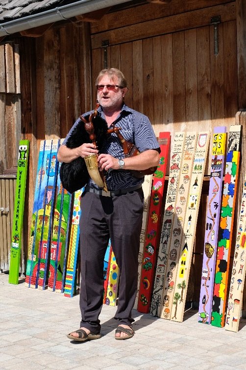 Zaunlatten Kunstprojekt Geschichtspark Bärnau 4