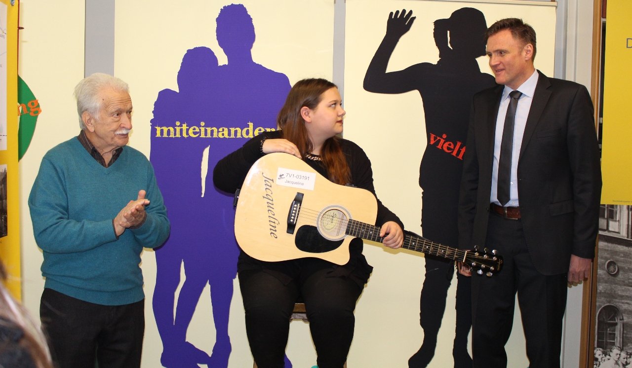 Zeitzeugengespräch Wirtschaftsschule Weiden Ernst Grube 8