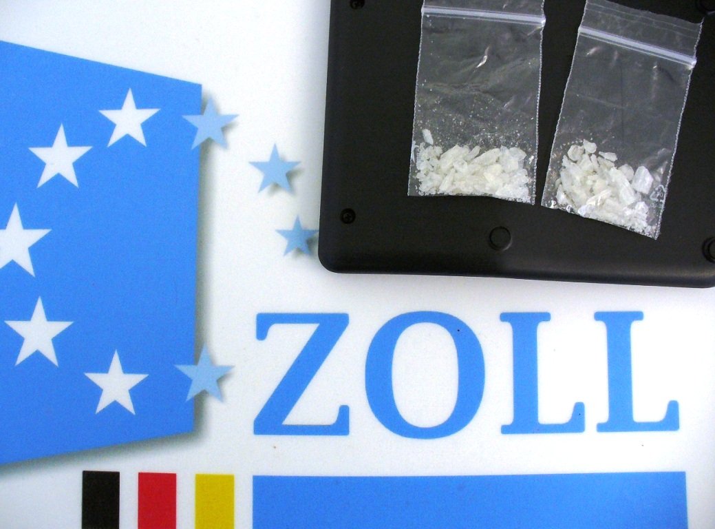 Zoll 38 Gramm Crystal Zöllner Waidhaus Bundeszollverwaltung