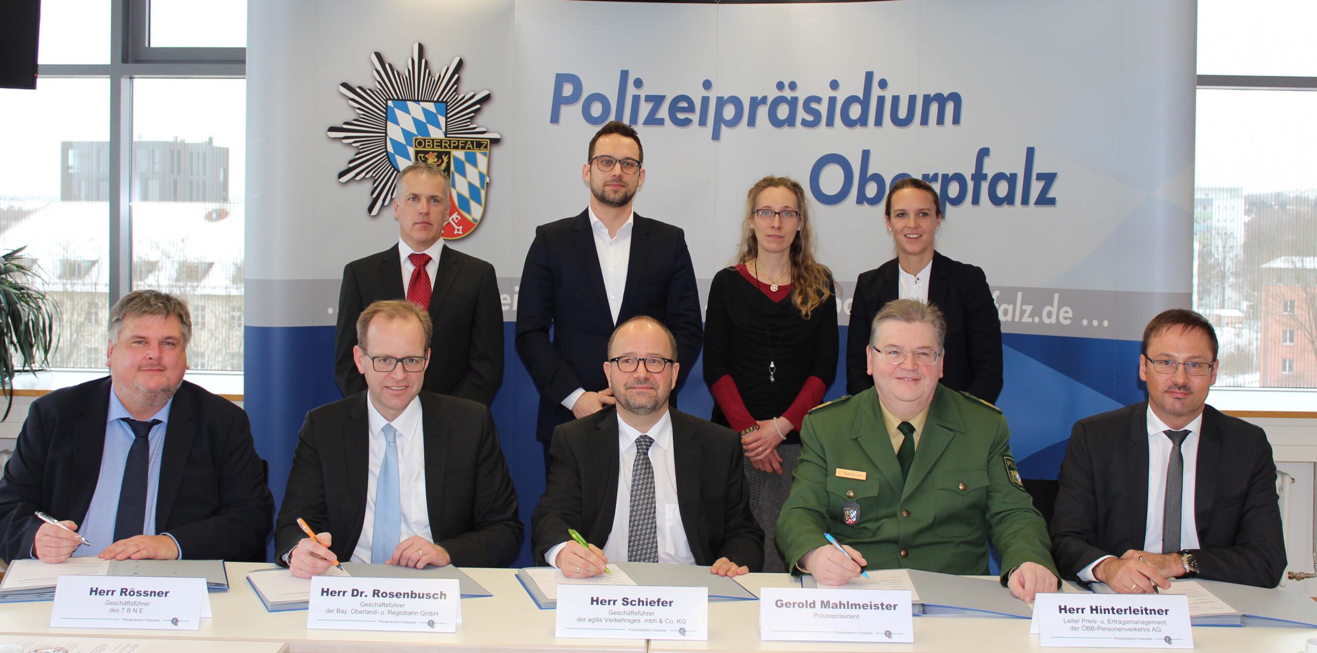 Vertragspartner Polizei Bayern Eisenbahngesellschaften