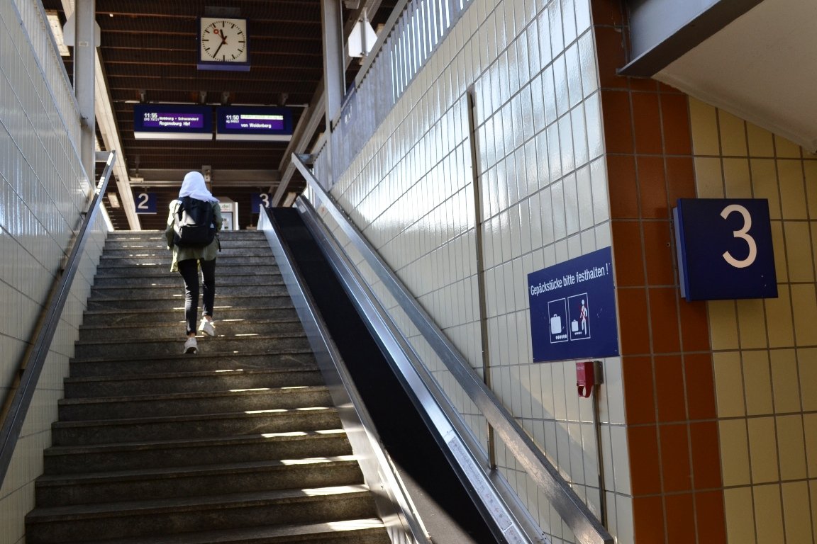 Bahnhof Weiden barrierefrei