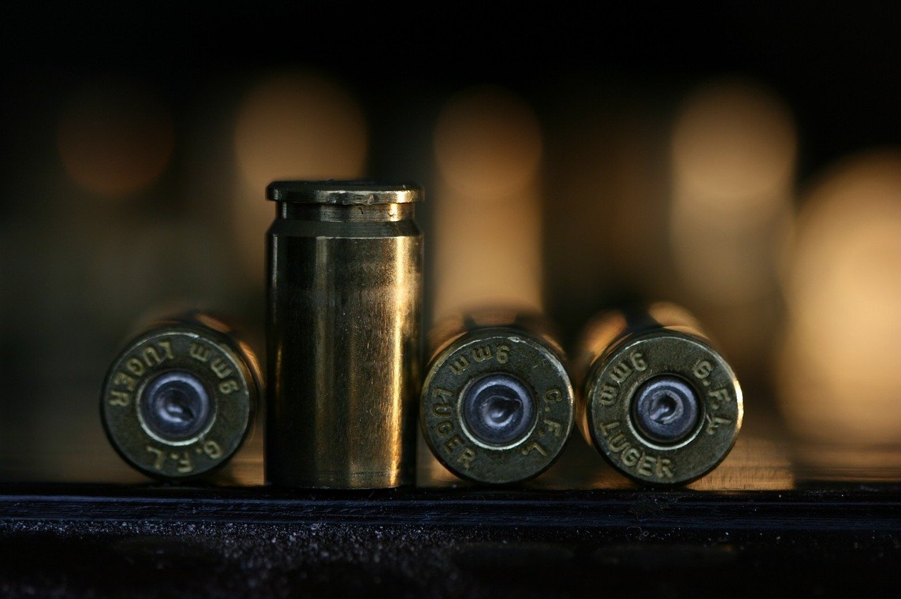 Munition Waffe Polizei Symbol