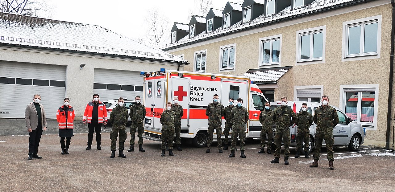 Bundeswehr Corona Testzentrum Tirschenreuth