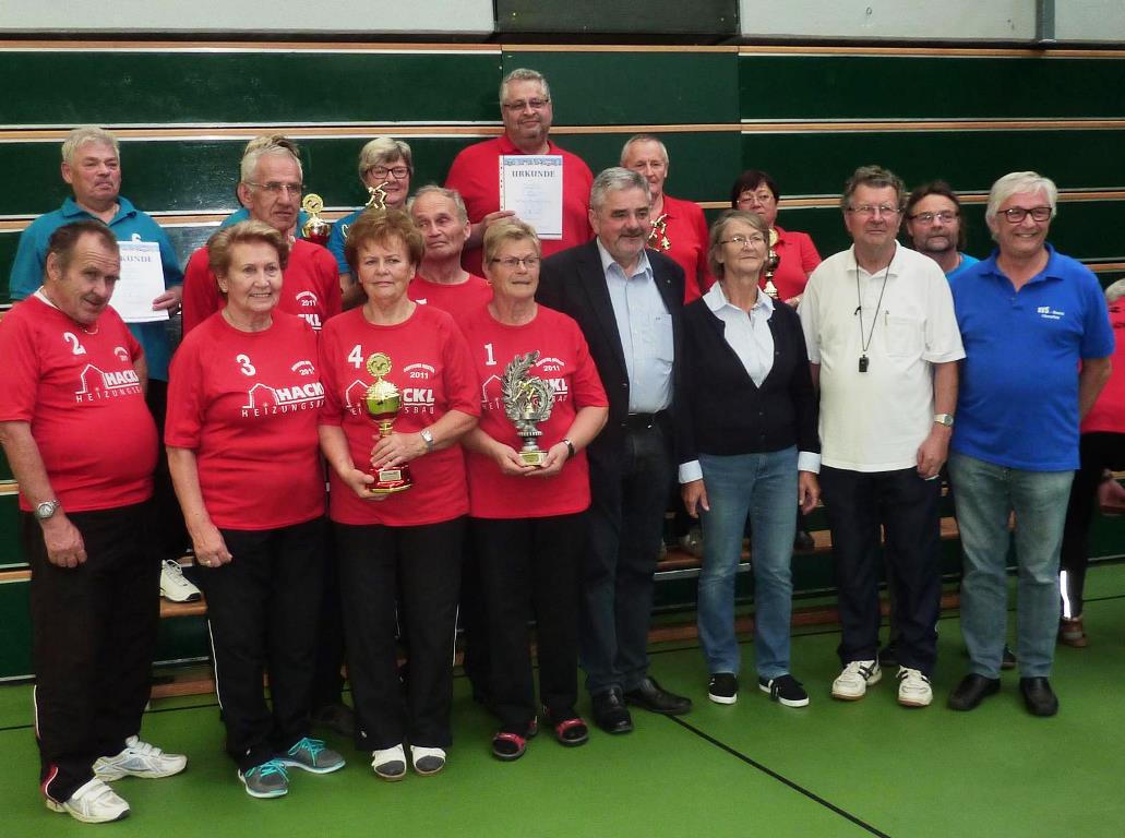 BVS Weiden Boccia Siegerehrung