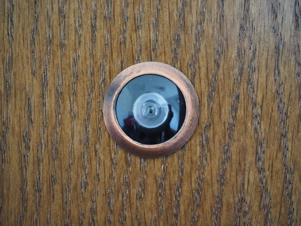 Türspion Polizei Symbol