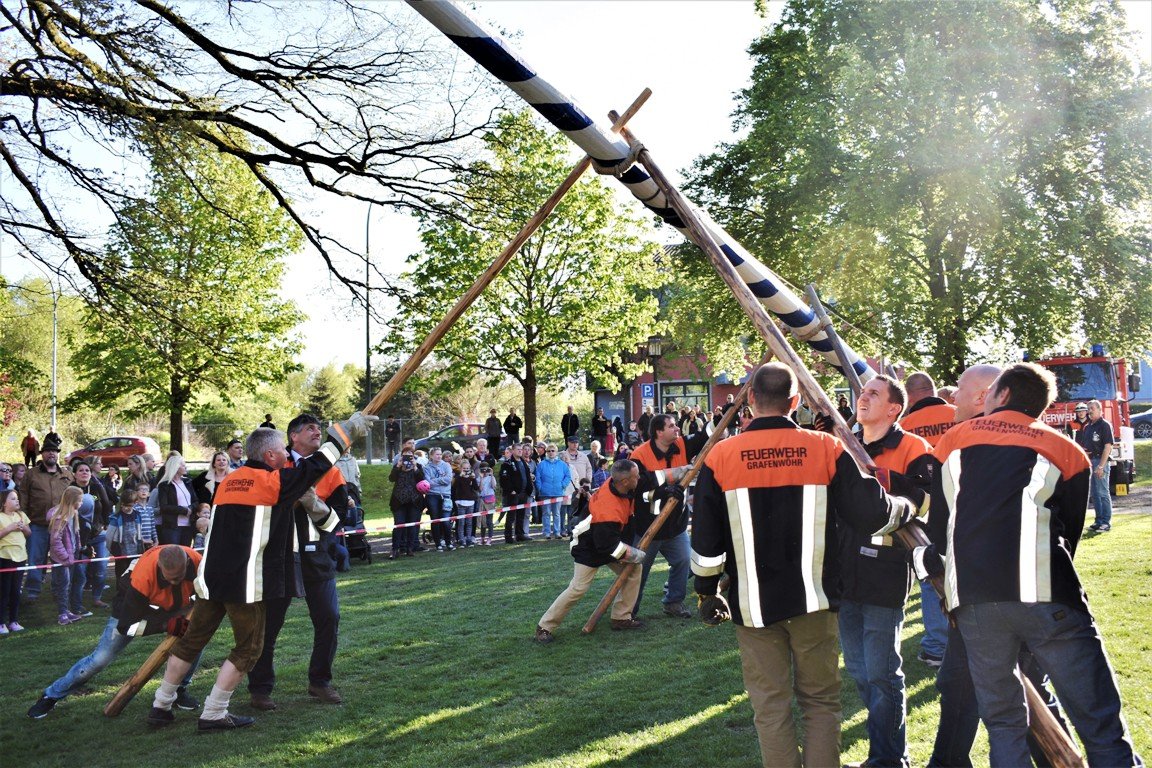 Maibaum Aufstellen Grafenwöhr