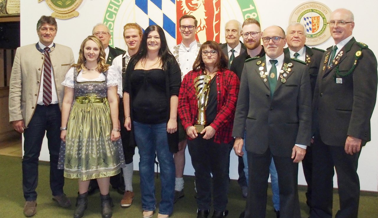 Hubertus Schützen Schützenkönige Ehrungen