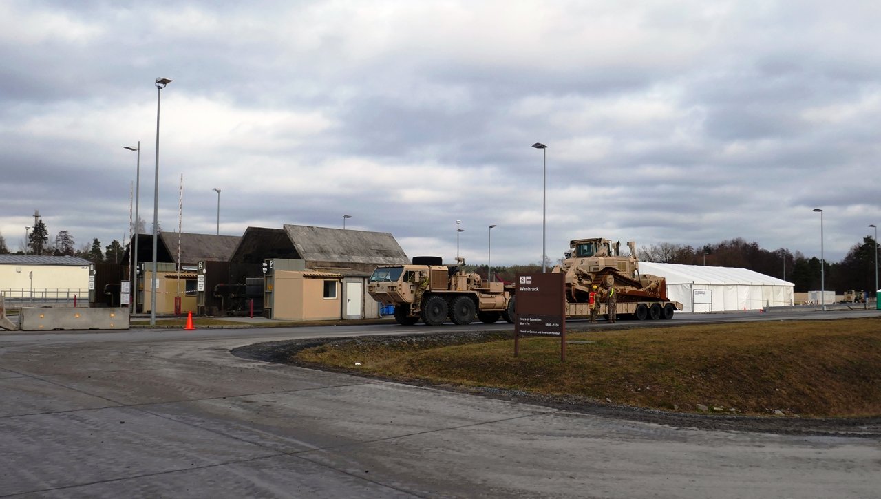 Unfall US Armee Lager Grafenwöhr