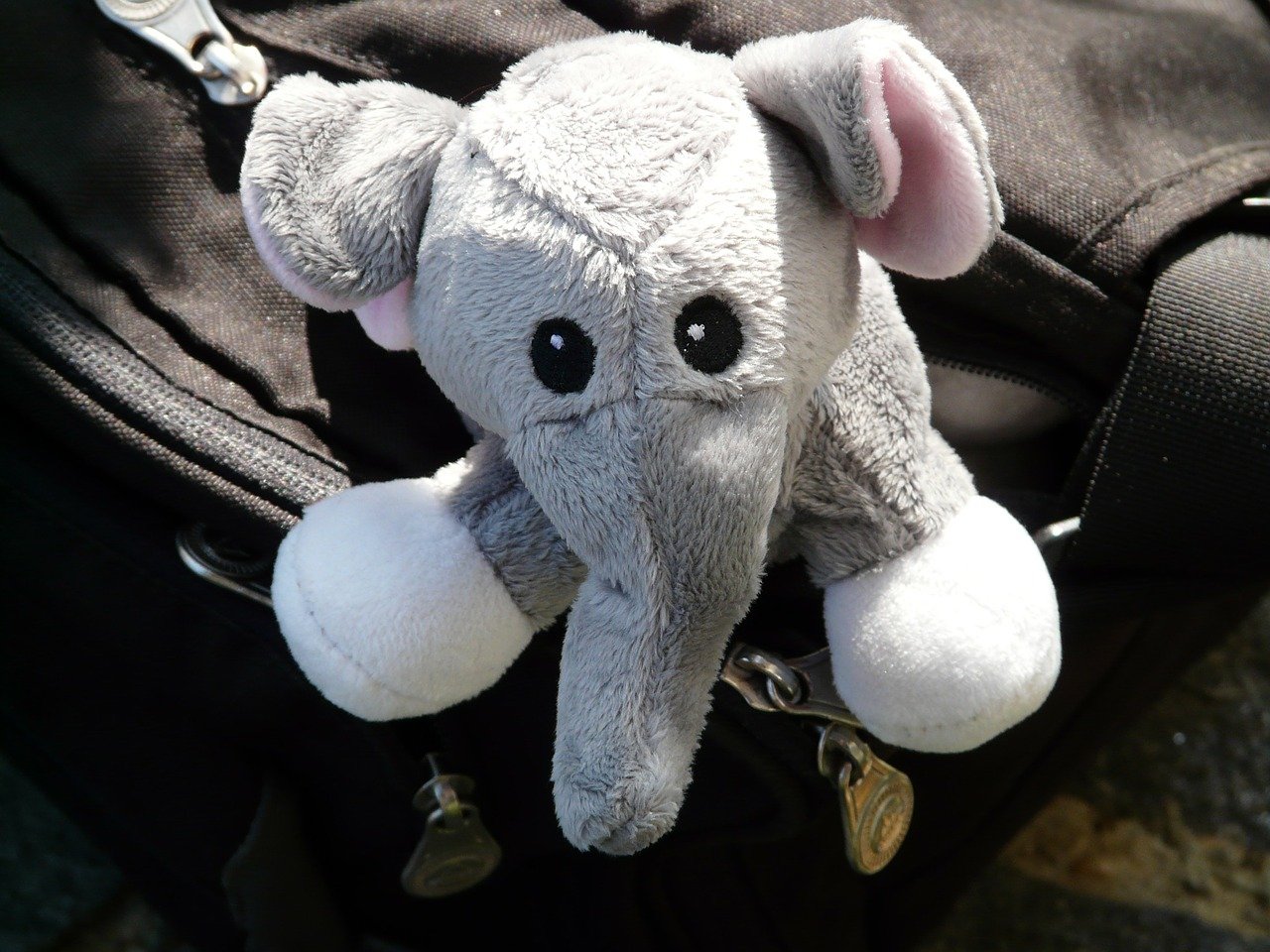 Elefant Kuscheltier Stofftier Symbol