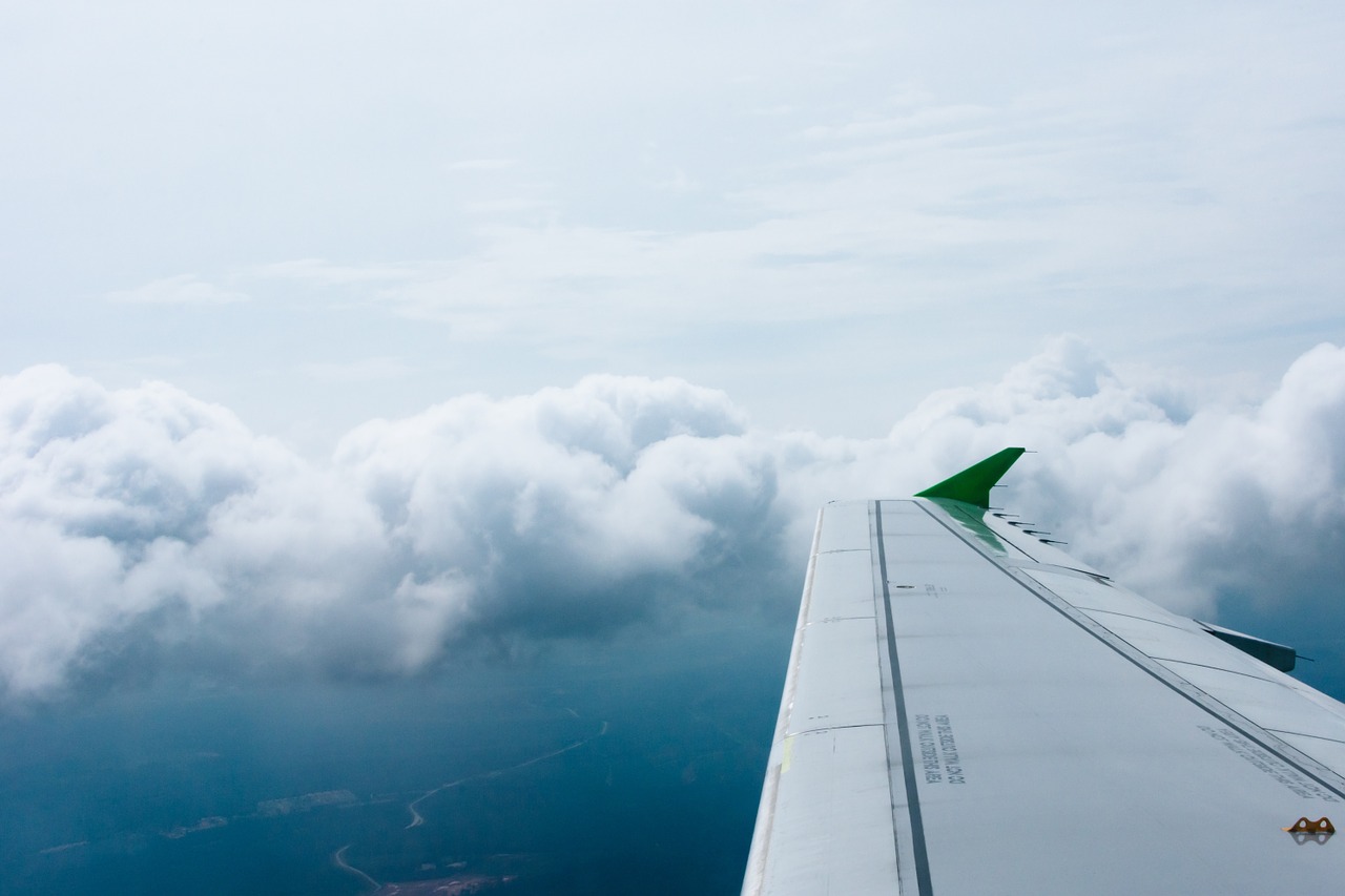 Fliegen Urlaub Flugzeug Reisen Himmel Symbol