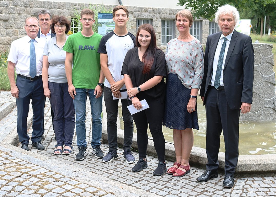 FÖJ Verabschiedung Landratsamt Tirschenreuth