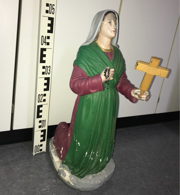 hl.Bernadette Polizei Vohenstrauß gefunden