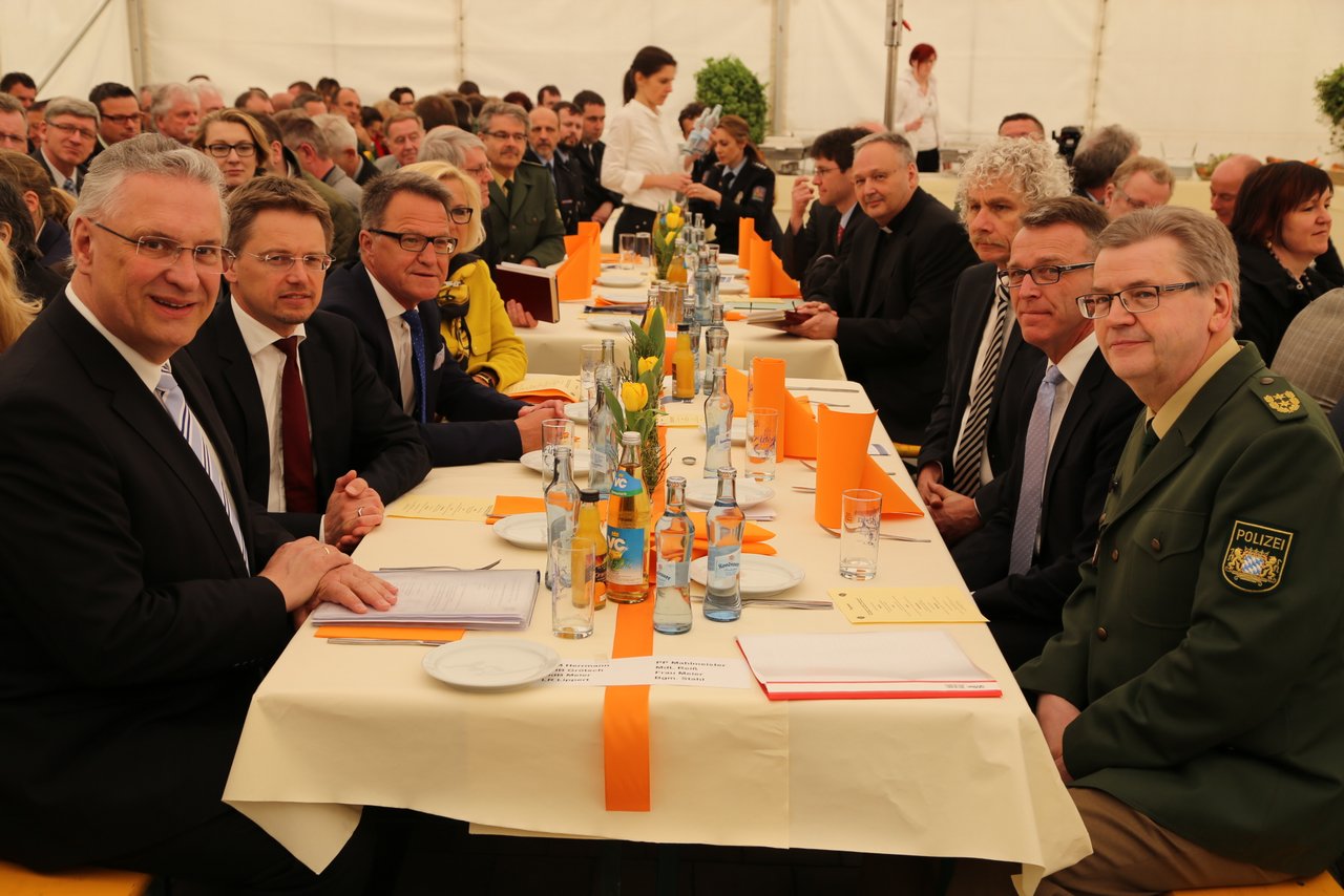Innenminister Herrmann zu Besuch in Tirschenreuth