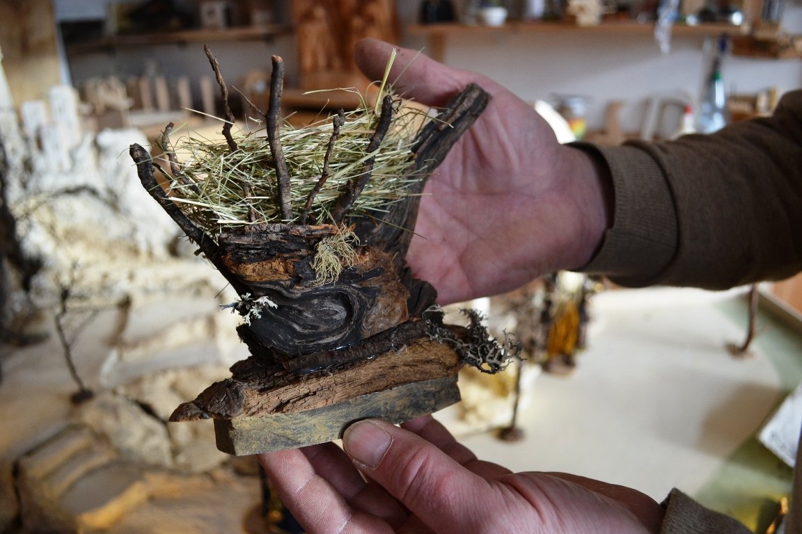 Krippenschnitzer Gerhard Schinner