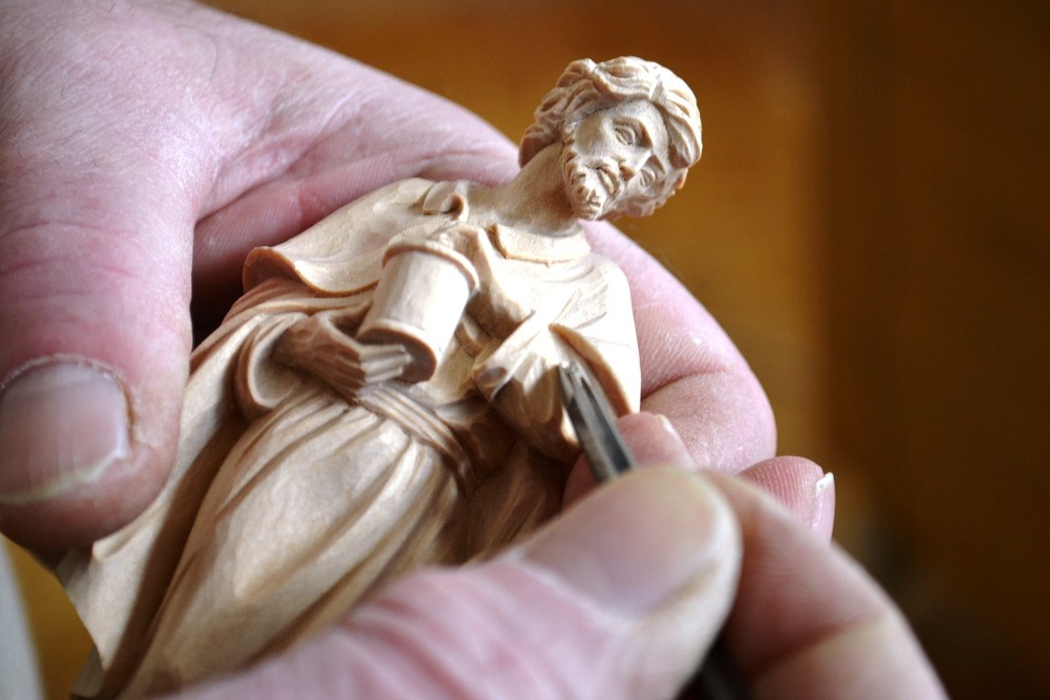 Krippenschnitzer Gerhard Schinner