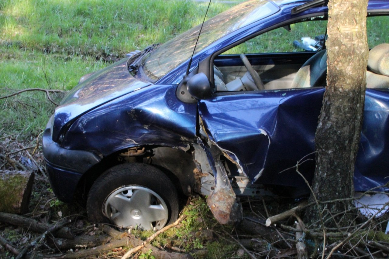 Pkw Unfall auf der B 299 bei Pressath