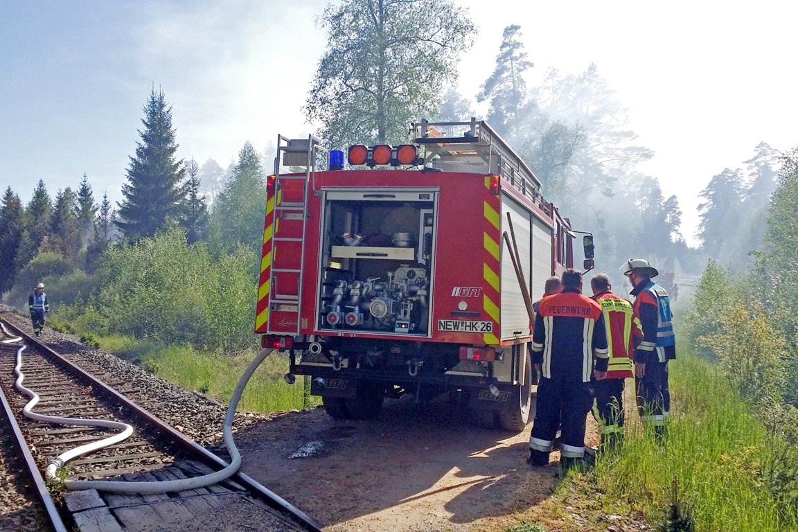 Waldbrand_Pressath_Grafenwöhr, Feuerwehr,