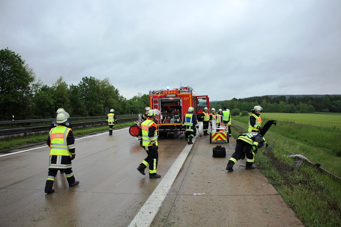 Unfall, A93,