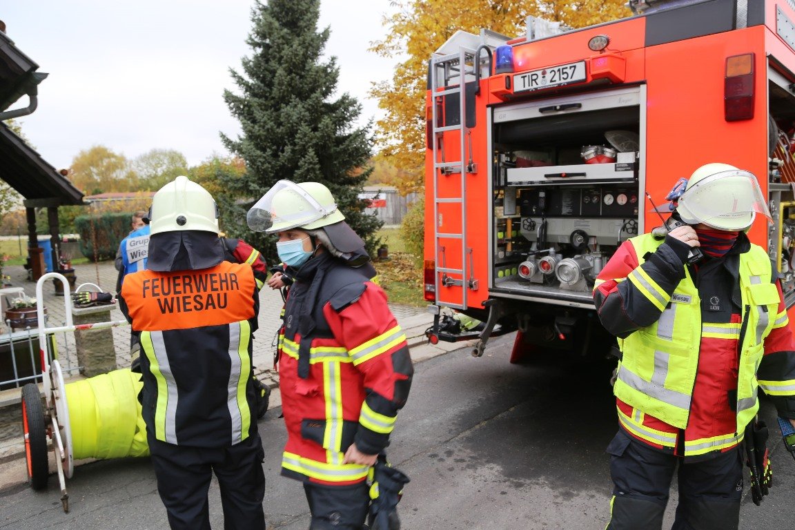 Küchenbrand in Wiesau
