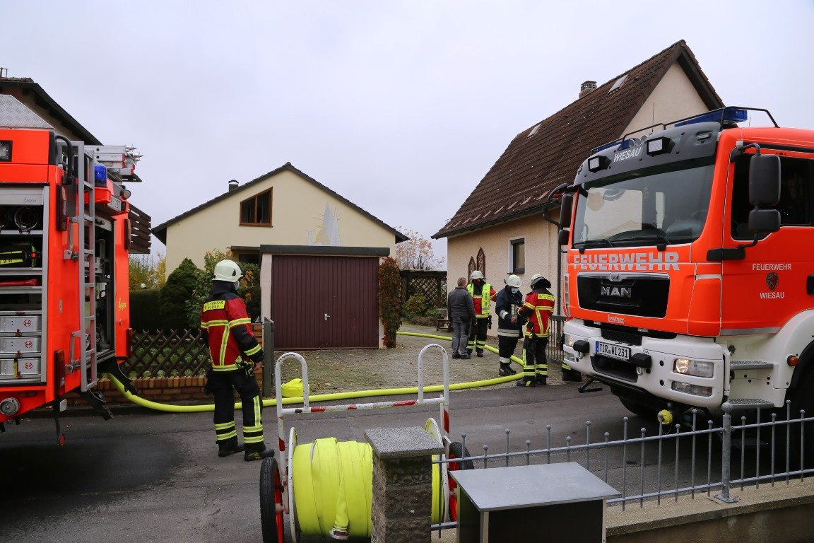 Küchenbrand in Wiesau