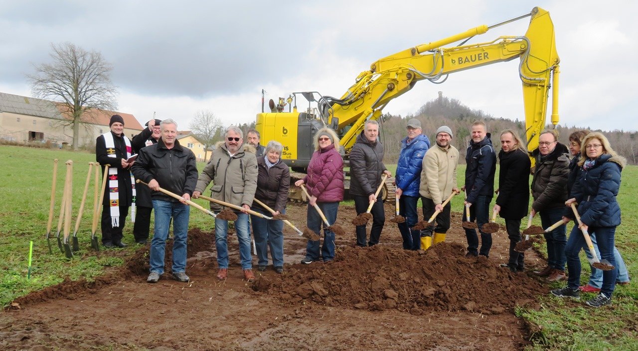 Neustadt Kulm Spatenstich Sanierung Marktplatz