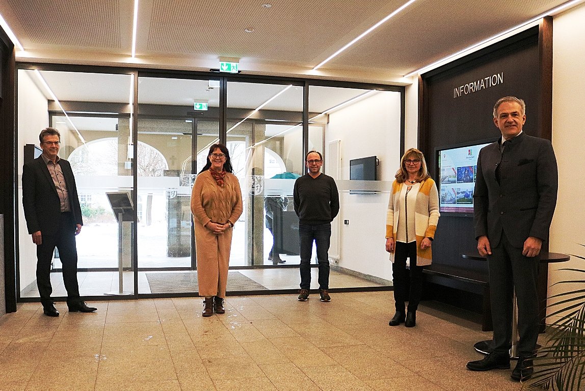 Verabschiedung Mitarbeiter Landratsamt