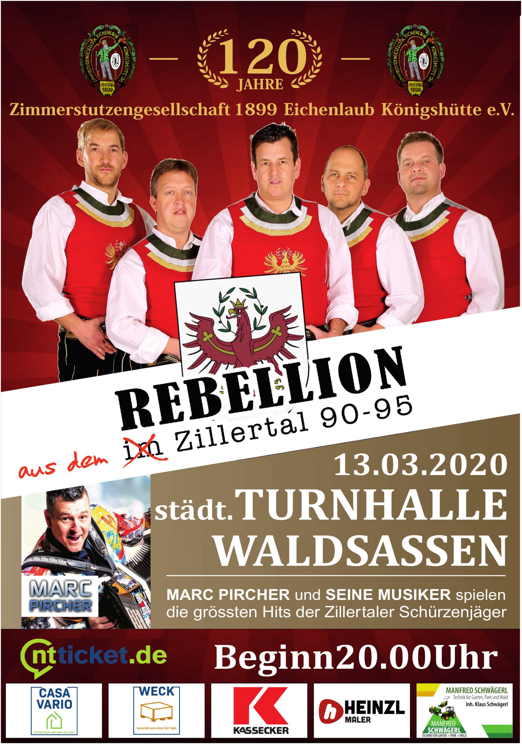 Verlosung Waldsassen Marc Pircher
