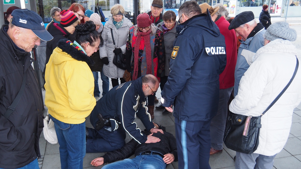 Rollendes Seminar, Zivil-Courage, Waidhaus, Bundespolizei