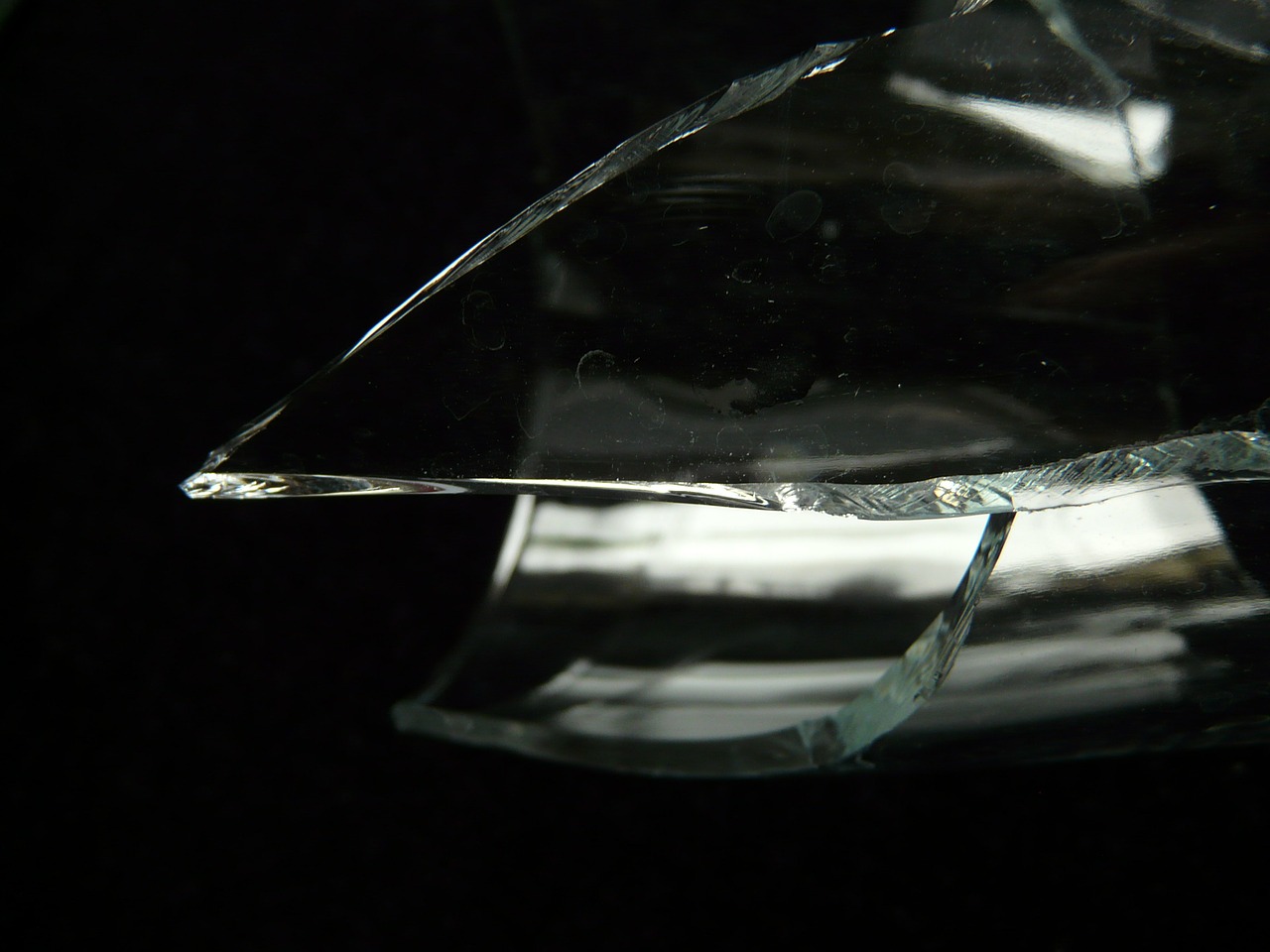 Scherbe, Glas, Polizei