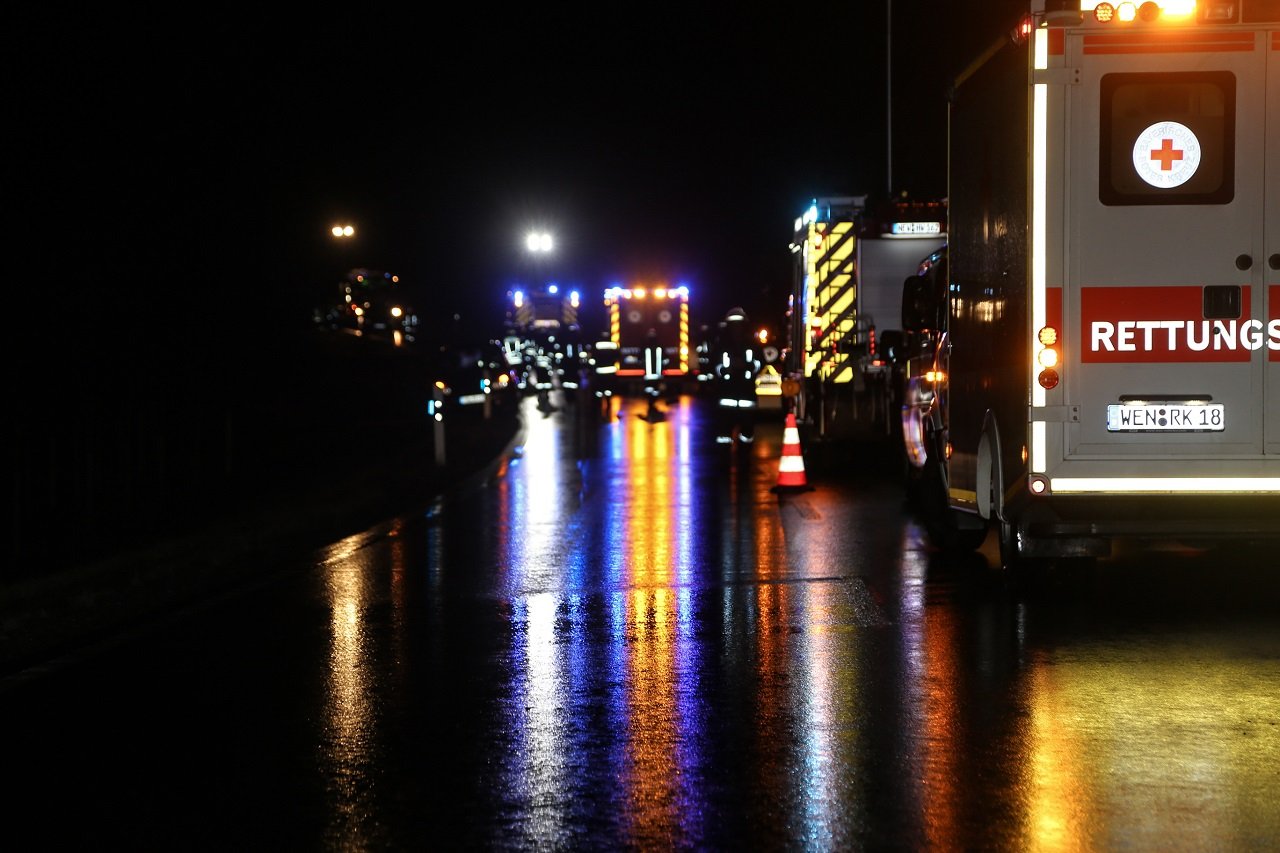 Unfallgeschehen im Begegnungsverkehr