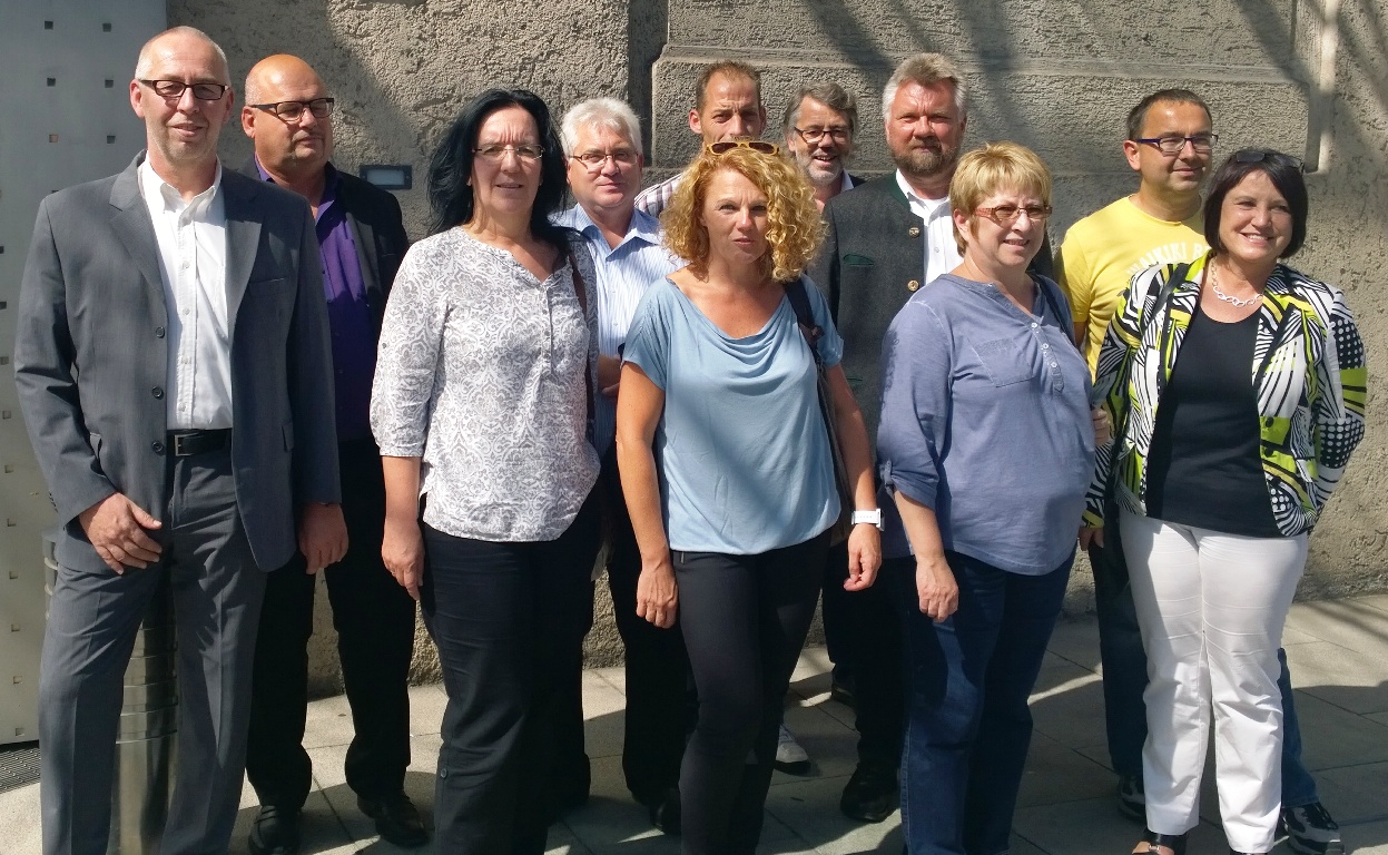 ver.di_Landesfachgruppe_SSK_vor_Staatskanzlei