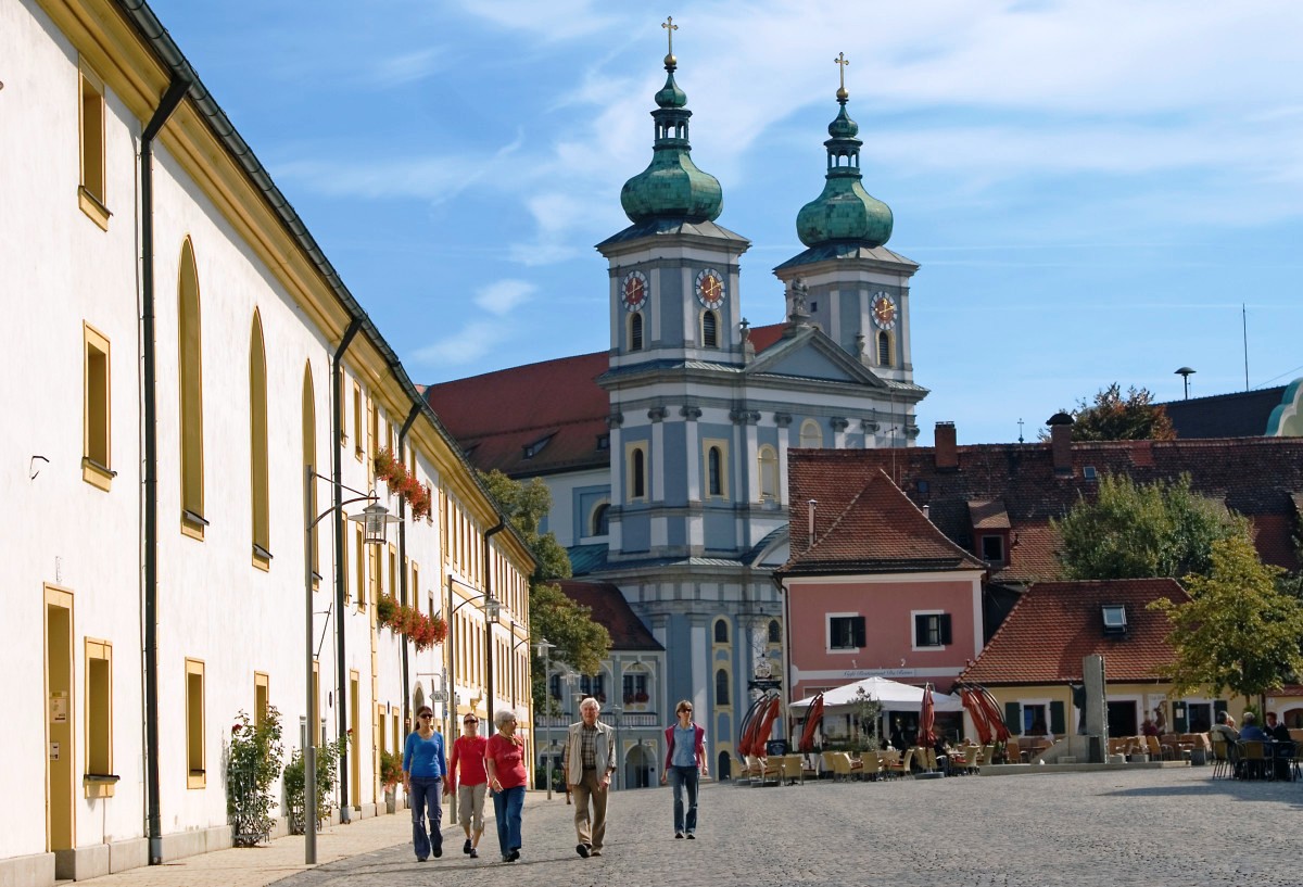 Waldsassen, Stadtplatz, Kirche, Basilika