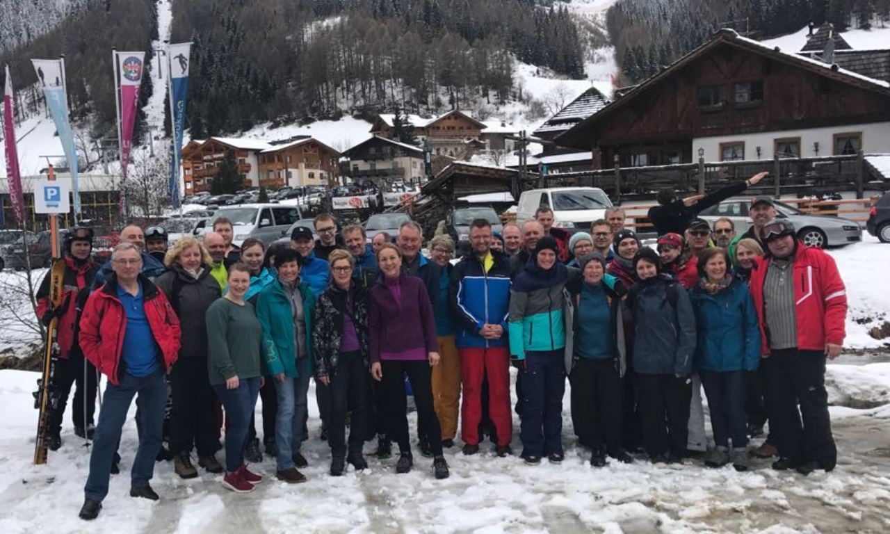 Erfolgreiche Skisafari - SV Wurz und DJK Neustadt in Südtirol