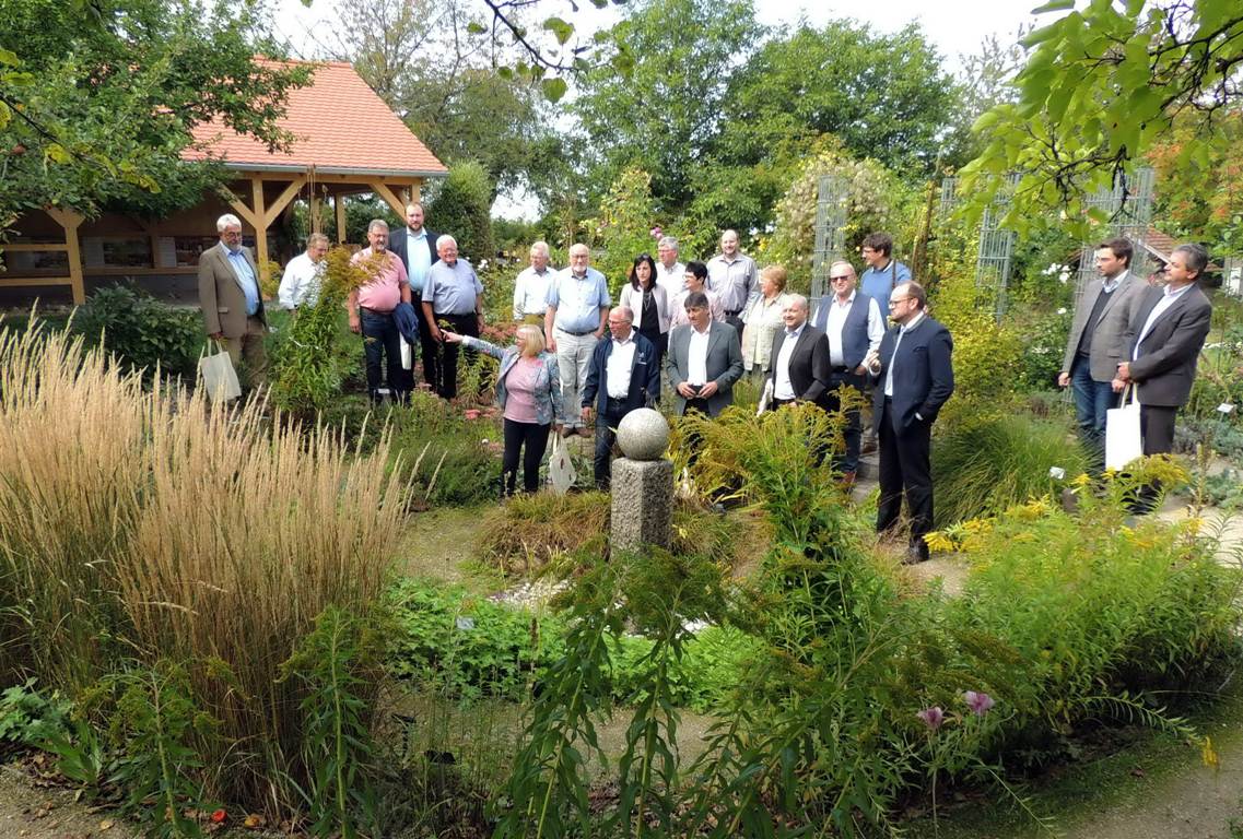 CSU Besuch Kreislehrgarten